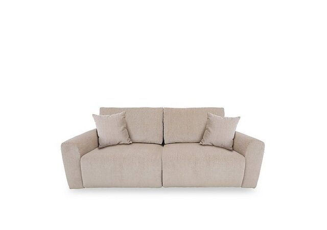 Ideal Home - Gemini Fabric 2 Seater Power Glider Sofa