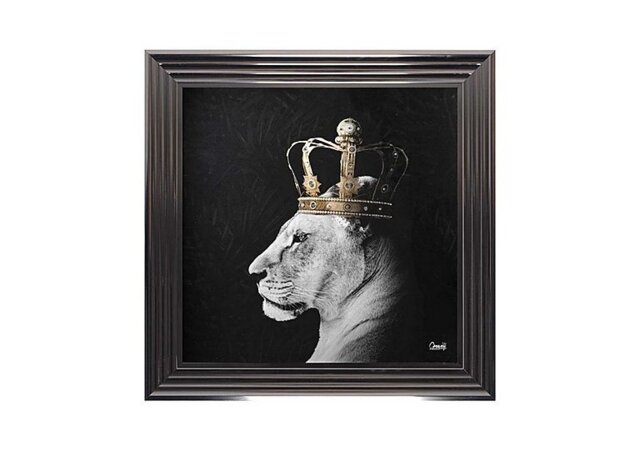 Lion Queen Framed Picture