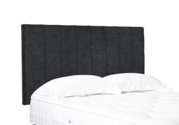 Artisan Collection Axel High Strutted Headboard - Super King - Tweed Charcoal