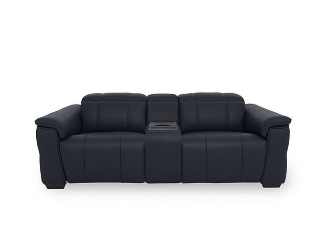 Inca NC Leather 3 Seater Power Recliner Sofa with Power Headrests and Fridge Console