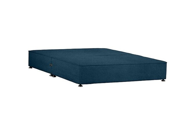 Sleepeezee - Shallow Divan Base - King Size - Weave Ocean