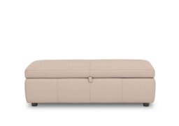 World of Leather - Stark 150cm NC Leather Blanket Box - NC Pebble