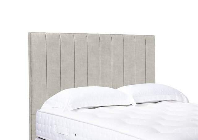 Artisan Collection Elyse High Floor Standing Headboard - Small Double - Lace Ivory