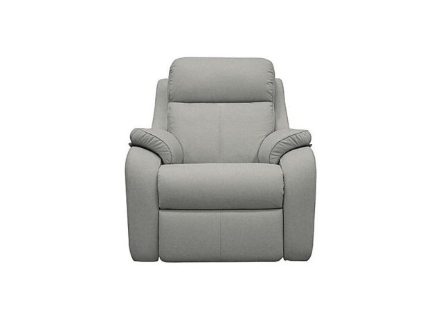 G Plan - Kingsbury Leather Armchair - Texas Charcoal