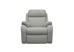 G Plan - Kingsbury Leather Armchair - Texas Charcoal