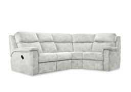 G Plan - Thornbury Fabric Manual Recliner Left Hand Facing Corner Sofa - Lydia Blush