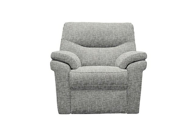 G Plan - Seattle Fabric Power Recliner Armchair - Remco Duck Egg