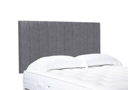 Artisan Collection Elyse High Strutted Headboard - Single - Aston Steel