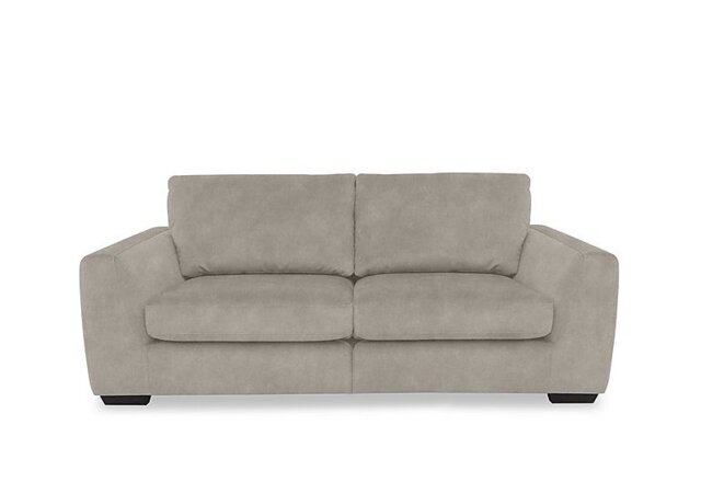 Dinky Fabric 3 Seater Sofa with Power Recliner - Marble Cream