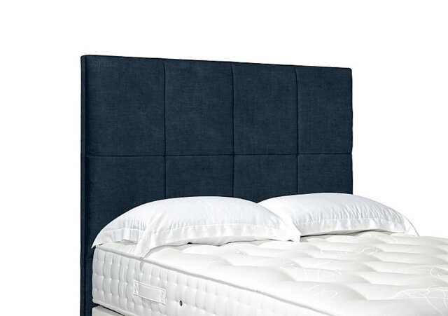 Artisan Collection Titan High Floor Standing Headboard - Single - Granite Blue