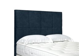 Artisan Collection Titan High Floor Standing Headboard - Single - Granite Blue