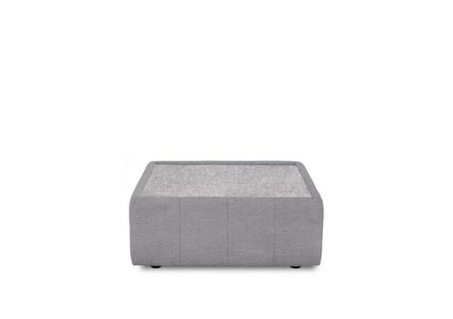 Ideal Home - Cotswold Square Glass Top Table - Darwin Silver