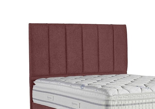 Sleepeezee - Spire Floor Standing Headboard - King Size - Tweed Rose