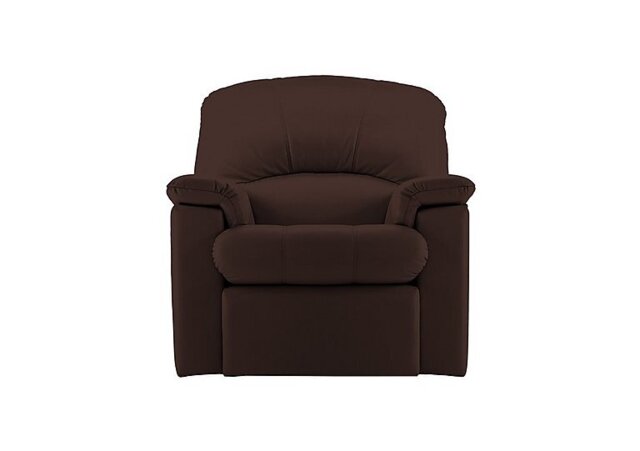G Plan - Chloe Leather Power Recliner Armchair - Capri Oak