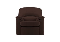 G Plan - Chloe Leather Power Recliner Armchair - Capri Oak