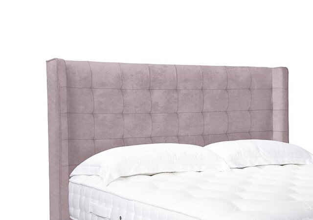 Artisan Collection Onyx High Floor Standing Headboard - Double - Plush Lilac