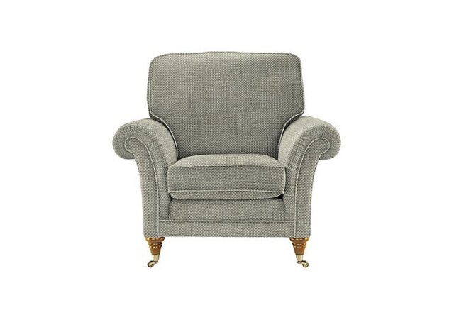Parker Knoll - Burghley Fabric Armchair - Dobby Seaspray