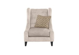Mariah Fabric Accent Armchair - Dapple Cream