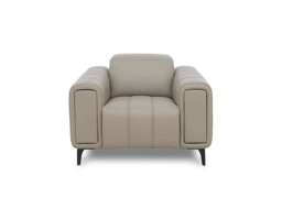 Elphaba Leather Chair with Storage Arms