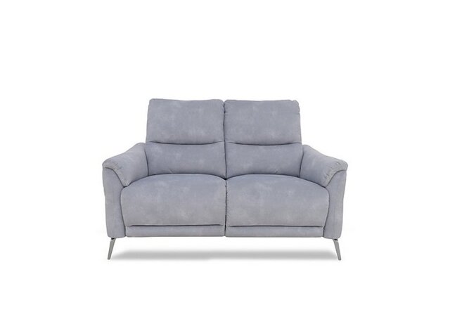 Daytona 2 Seater Fabric Power Recliner Sofa - Dexter Smoke