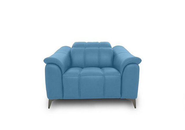 Angelo Leather Chair - Blu