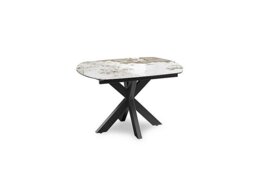 Raul Swivel Extending Dining Table - 120-cm