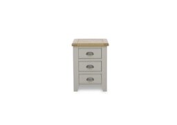 Hartley 3 Drawer Bedside Cabinet