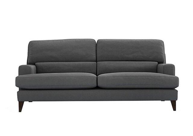 The Lounge Co. - Romilly 4 Seater Fabric Foam Fill Sofa - Slate Shadow