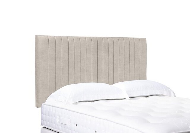 Artisan Collection Cadenza High Strutted Headboard - Double - Lace Ivory