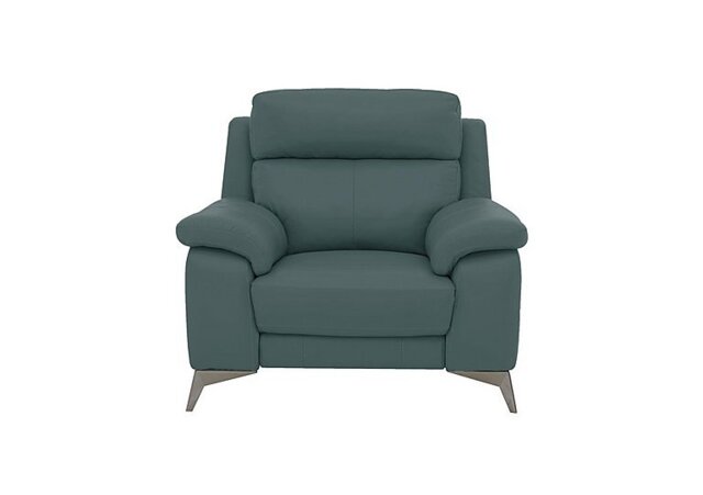 World of Leather - Missouri Leather Power Recliner Armchair - BV Lake Green