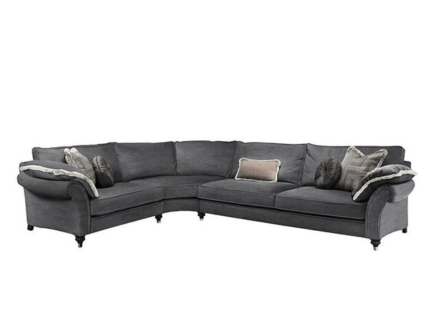 Duresta - Princeton Ruched Medium Left Hand Facing Corner Sofa