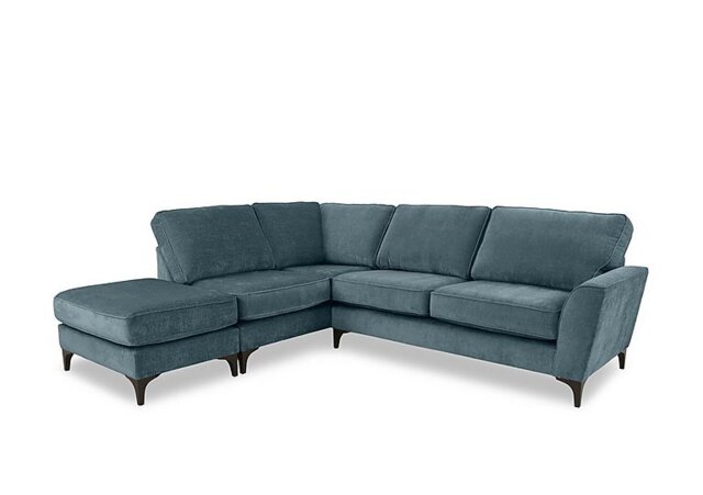 Primrose Classic Back Left Hand Facing Corner Sofa with Footstool