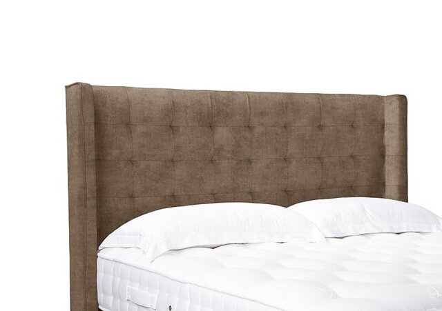 Artisan Collection Onyx High Floor Standing Headboard - Single - Lace Caramel