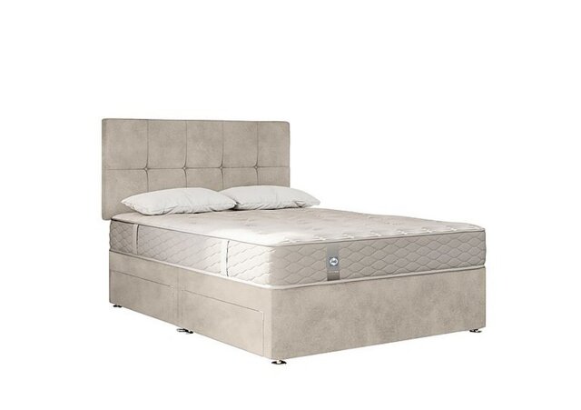 Sealy - Eaglesfield 2 Drawer Divan Set - King Size - Velvet Dove