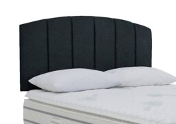 Sleepeezee - Banff Strutted Headboard - King Size - Weave Noir