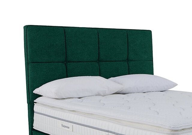 Sleepeezee - Dalmore Floor Standing Headboard - Small Double - Queens Green