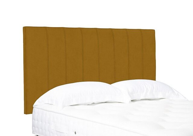 Artisan Collection Axel High Strutted Headboard - Small Double - Plush Corn
