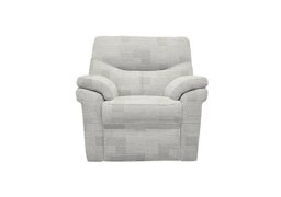 G Plan - Seattle Fabric Manual Recliner Armchair - Lydia Blush