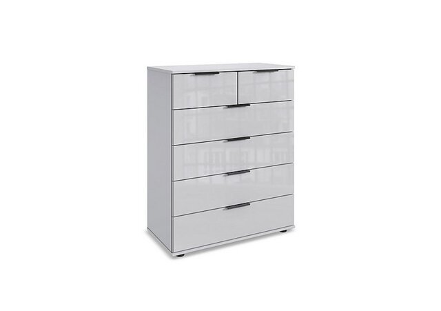 Wiemann - Antoni 6 Drawer Decor Chest with Glass Drawers - White