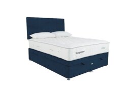 Sleepeezee - Natural Touch 3000 End Ottoman Divan Set - Double - Plush Navy