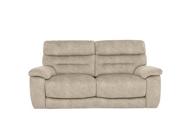 Comfort Story - Nimbus 2 Seater Fabric Sofa with Power Recliner - Cream