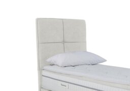 Sleepeezee - Dalmore Floor Standing Headboard - Single - Queens Pebble