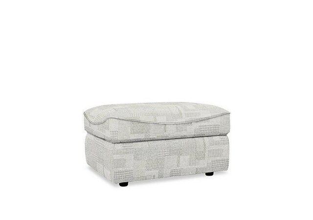 G Plan - Amesbury Fabric Storage Footstool - Lydia Blush