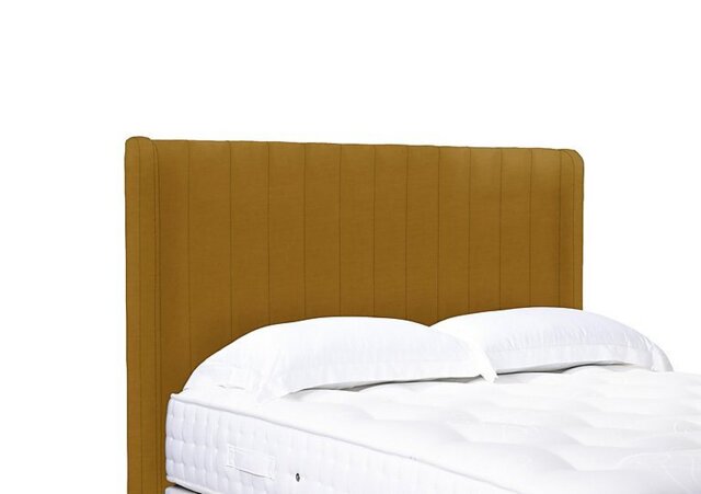 Artisan Collection Austin High Floor Standing Headboard - King Size - Plush Corn