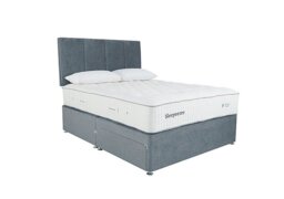 Sleepeezee - Natural Touch 3000 Divan Set with Continental Drawers - Small Double - Joshua Blue