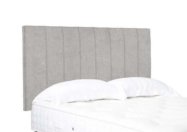 Artisan Collection Axel High Strutted Headboard - Small Double - Tweed Stone