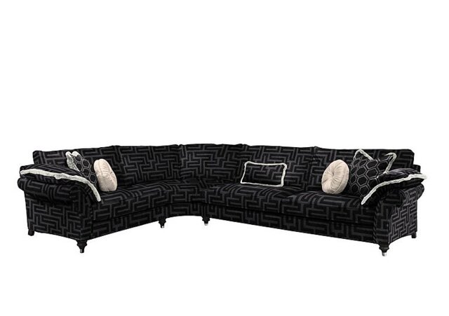 Duresta - Princeton Ruched Medium Left Hand Facing Corner Sofa