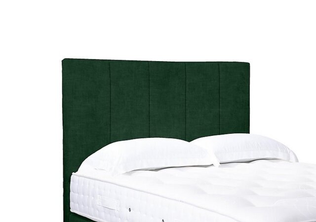 Artisan Collection Strata High Floor Standing Headboard - Single - Tormaline Green