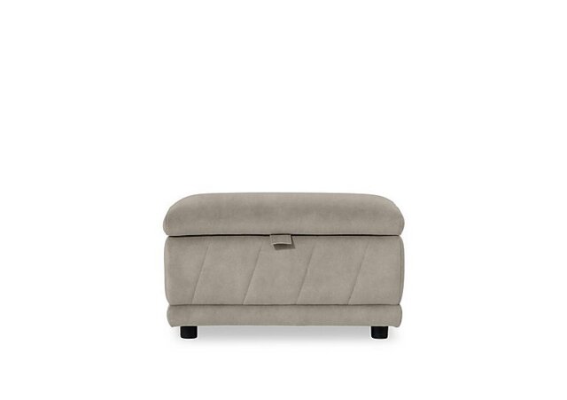 Genius Fabric Storage Footstool - Marble Cream