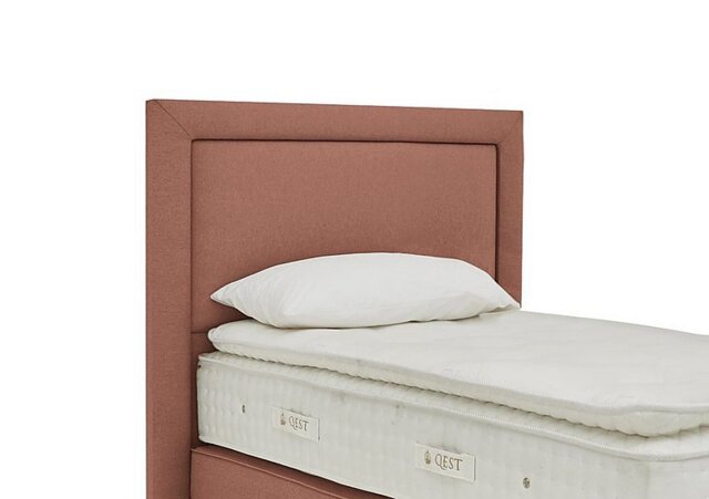 Sleepeezee - Highgrove Floor Standing Headboard - Single - Burnt Orange